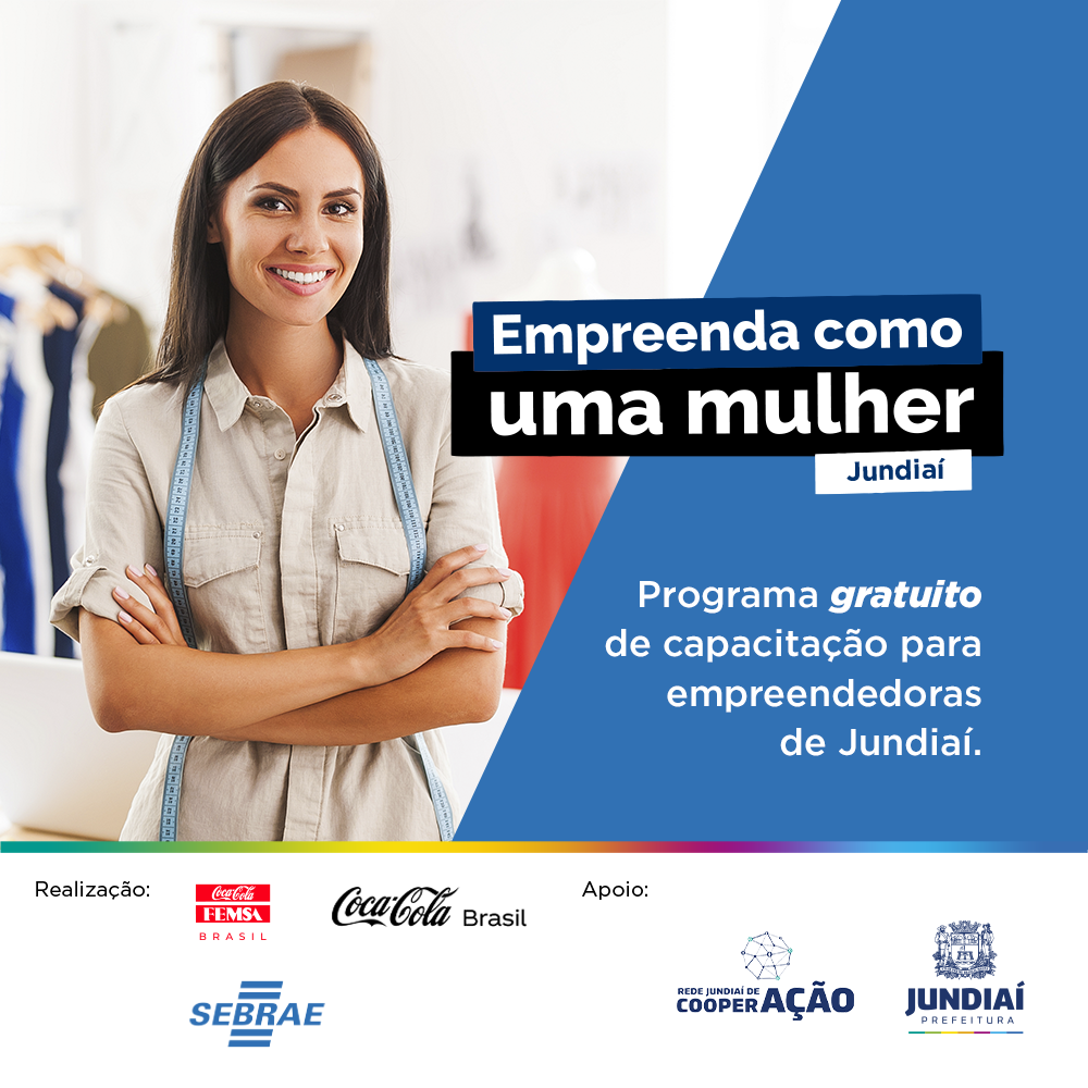 Há vagas: “Empreenda Como Uma Mulher”, em parceria com a Coca-Cola FEMSA Brasil
