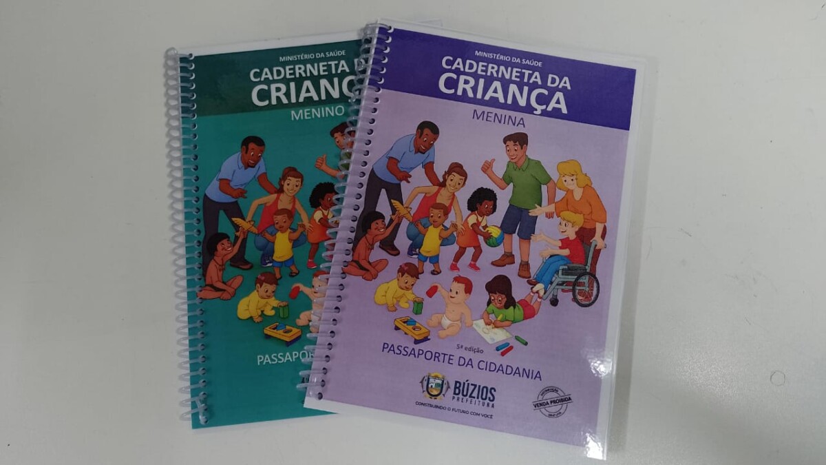 Prefeitura de Búzios imprime e entrega Caderneta da Criança com recursos próprios