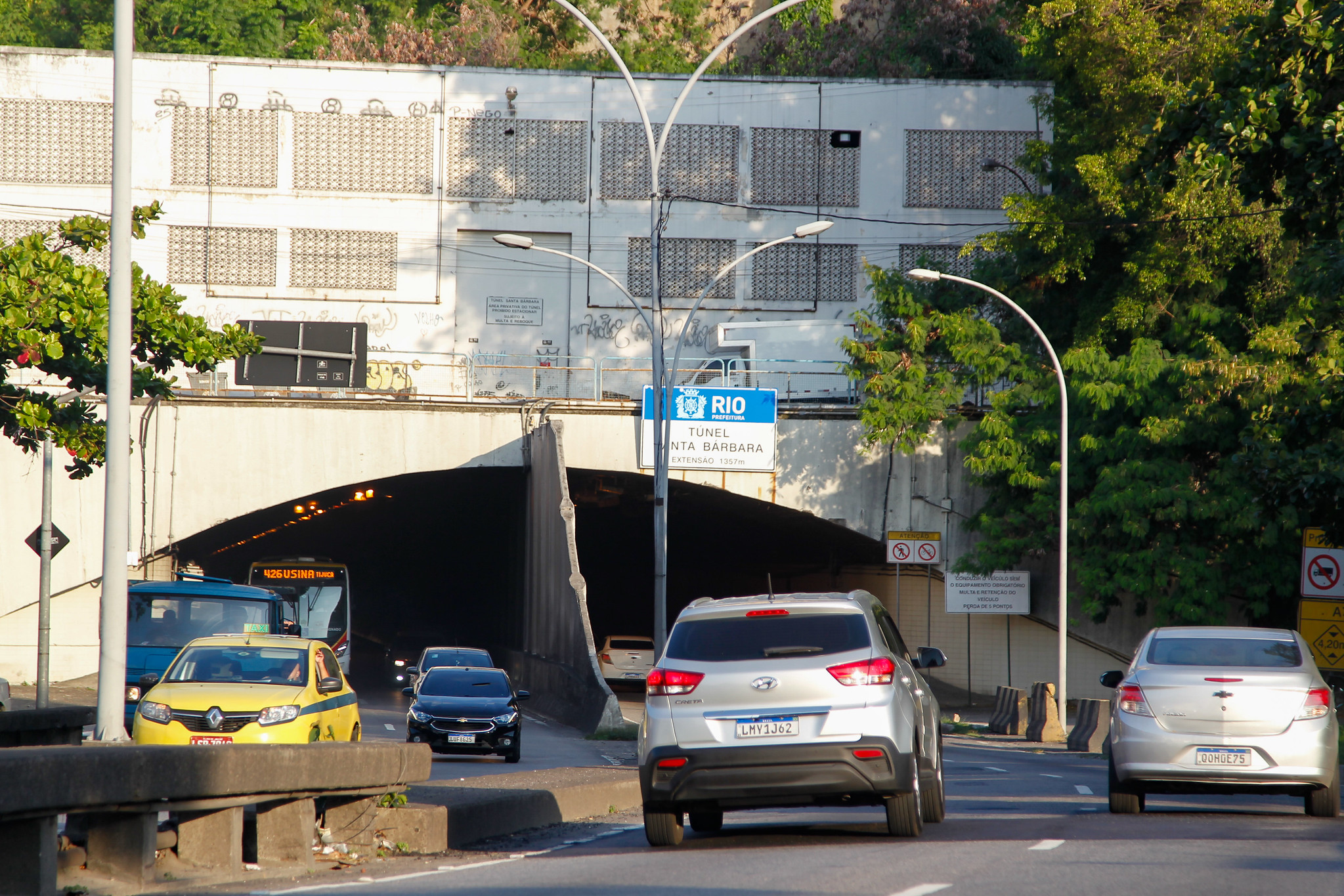 Túnel Santa Bárbara será fechado para manutenção de rotina - Prefeitura da Cidade do Rio de Janeiro