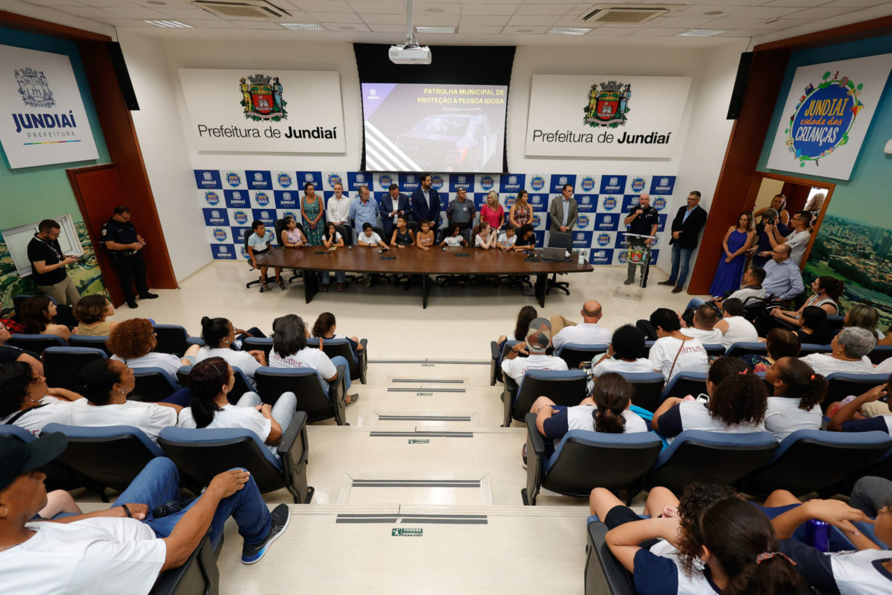 Patrulha de Proteção à Pessoa Idosa é lançada em Jundiaí