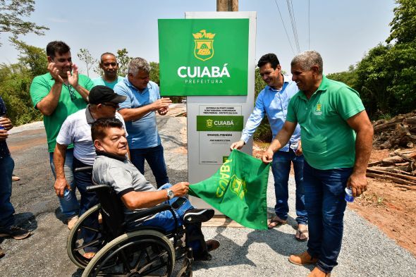 Prefeitura de Cuiab | Gesto Emanuel Pinheiro entrega ponte na regio da Guia que atender mais de 7 mil habitantes