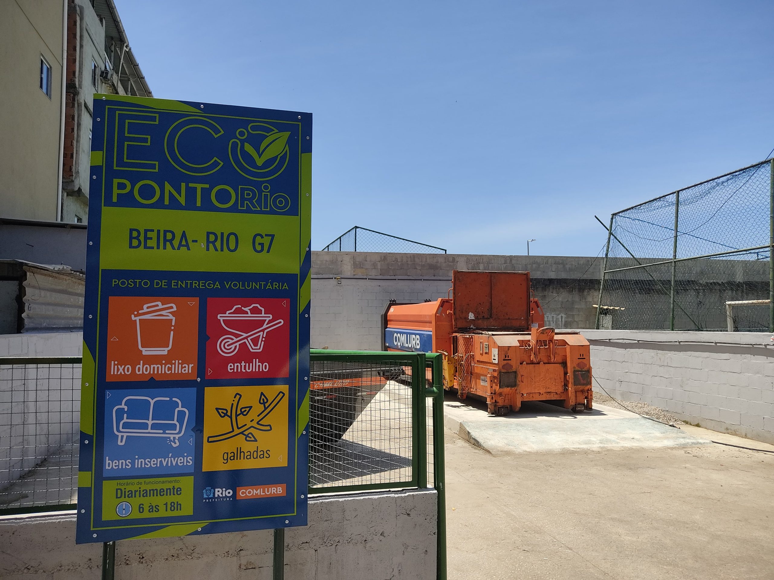Comlurb entrega mais dois novos ecopontos na Zona Oeste da cidade - Prefeitura da Cidade do Rio de Janeiro
