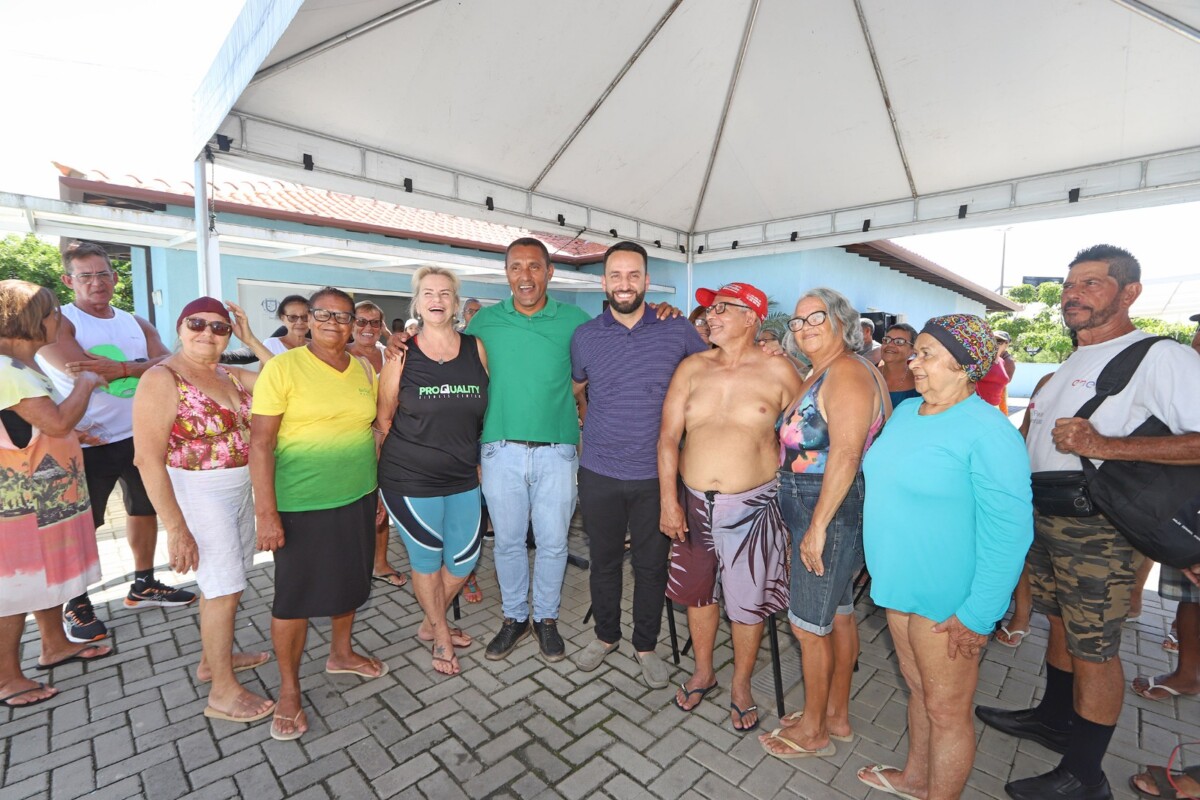 Prefeito interino Rafael Aguiar visita Centro de Convivência do Idoso (CCI) e reafirma compromisso com o bem-estar da população idosa