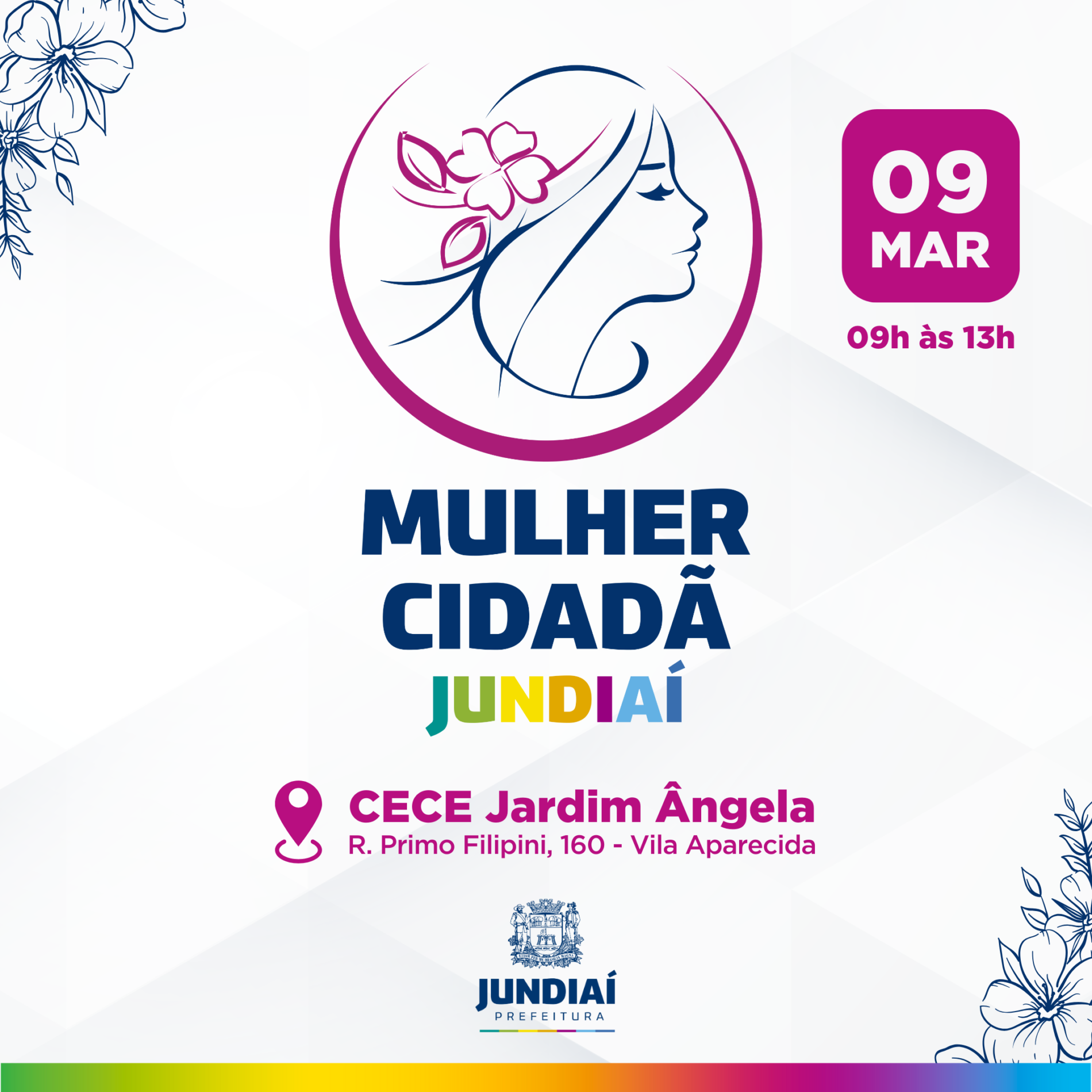 Além da festa, ‘Mulher Cidadã’ terá prestação de serviços públicos às mulheres