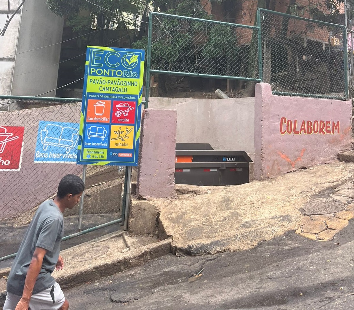 Comlurb inaugura ecoponto no Pavão-Pavãozinho e Cantagalo - Prefeitura da Cidade do Rio de Janeiro